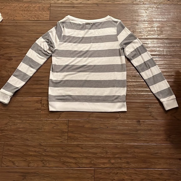 Betsey Johnson Performance White and Gray Sweatshirt Size S - Picture 4 of 5